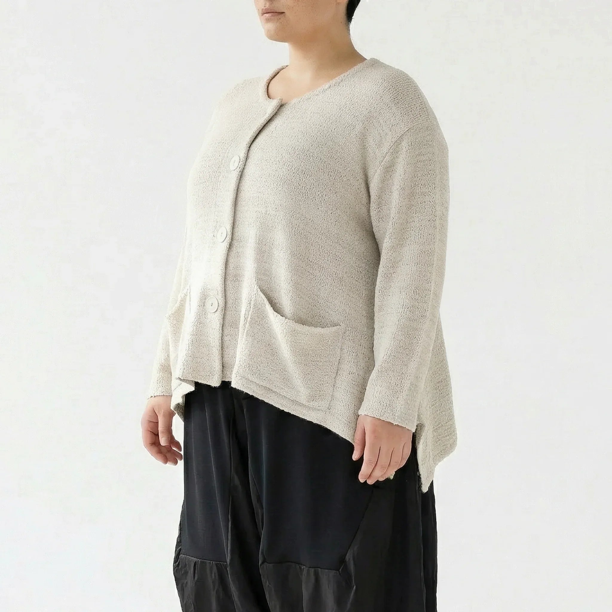 AKH Fashion 118 Veste, Écru