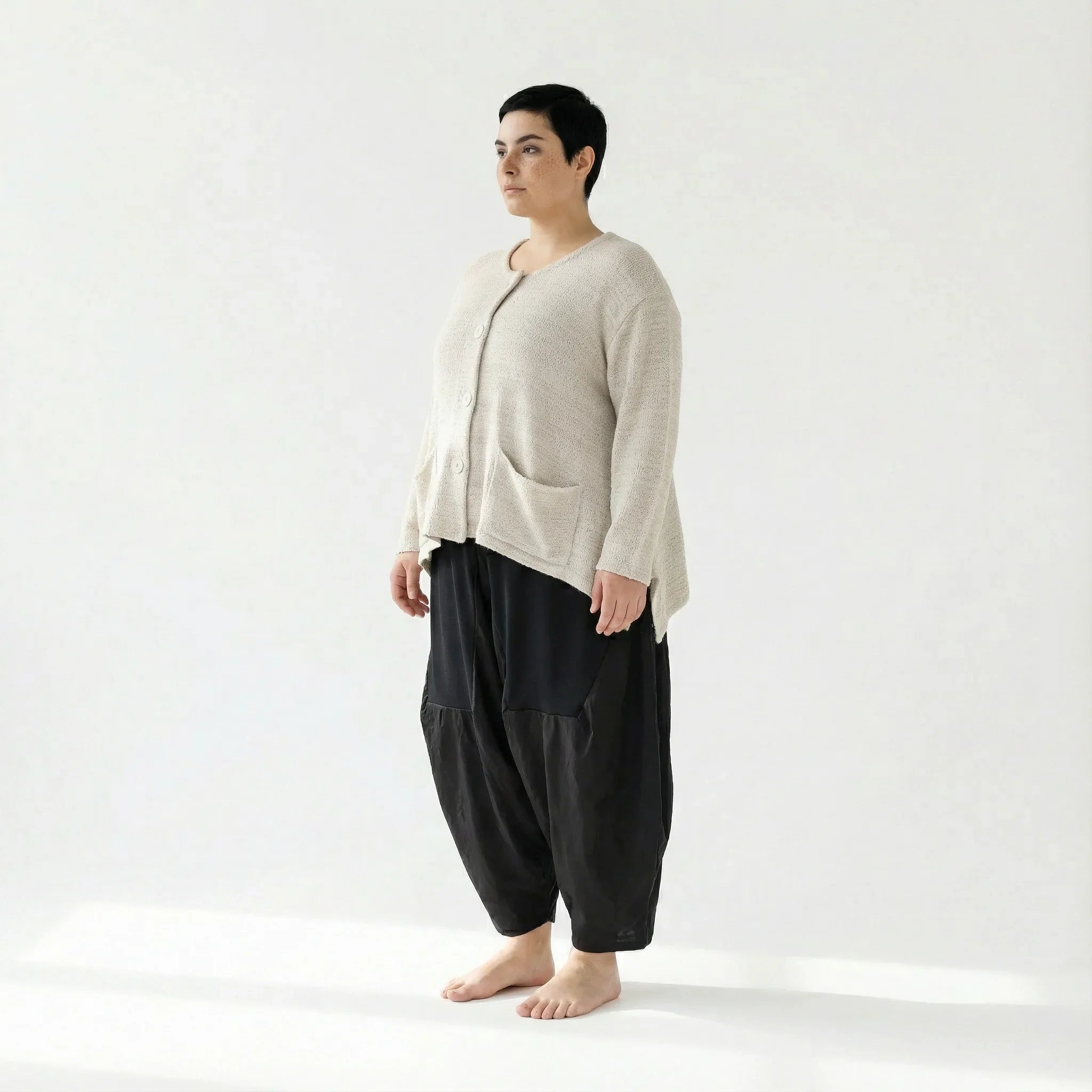 AKH Fashion 118 Veste, Écru