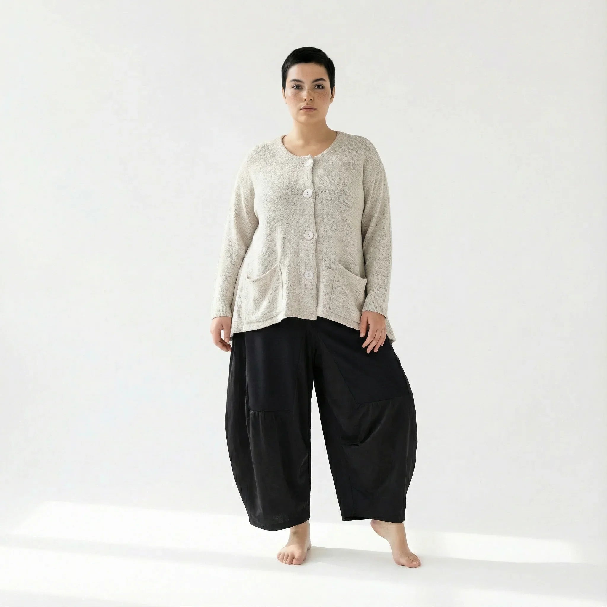 AKH Fashion 118 Veste, Écru