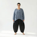 AKH Fashion 118 Veste, Bleu ciel