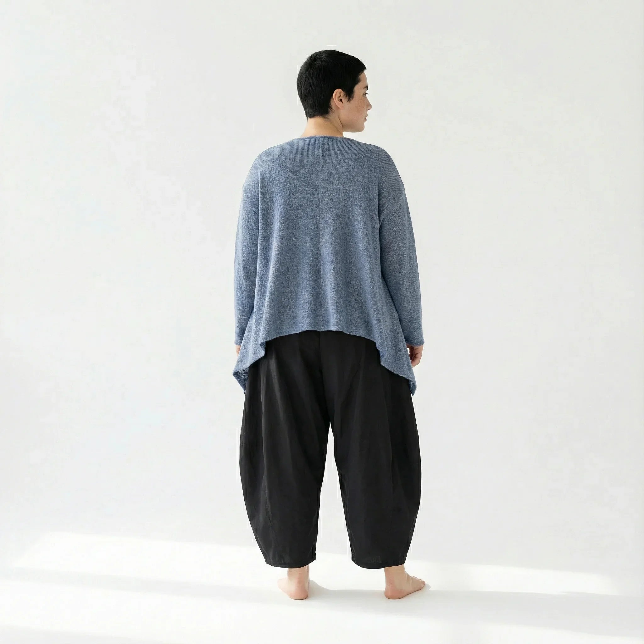 AKH Fashion 118 Veste, Bleu ciel