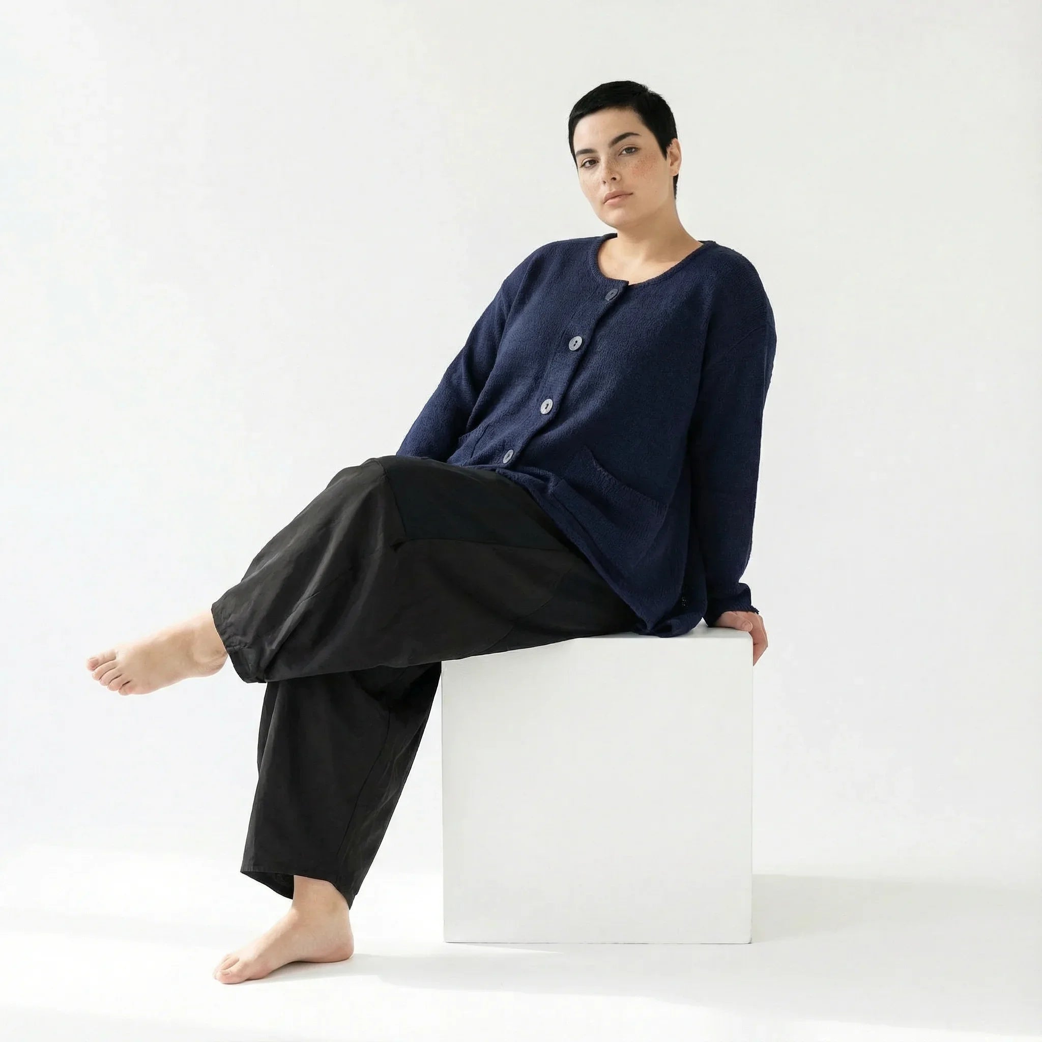 AKH Fashion 118 Veste, Marine