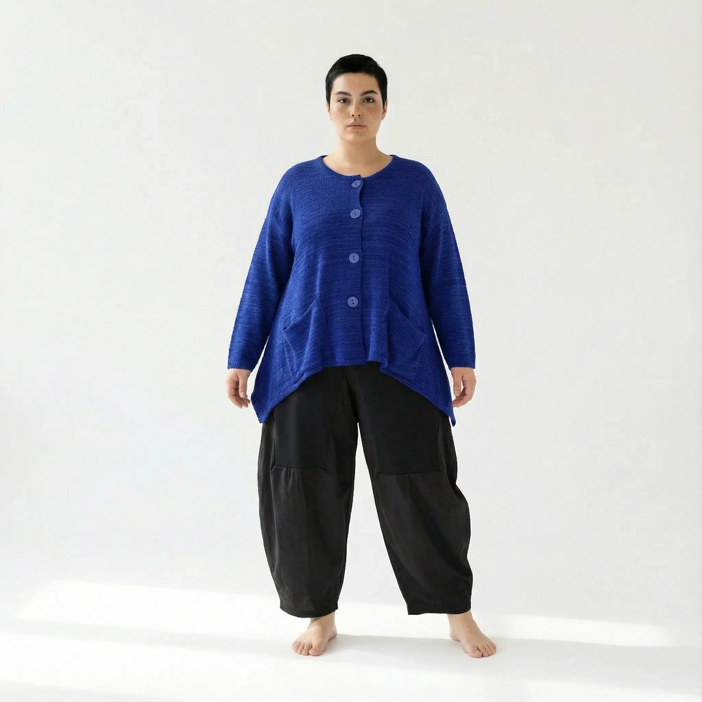 AKH Fashion 118 Veste, Bleu Roi
