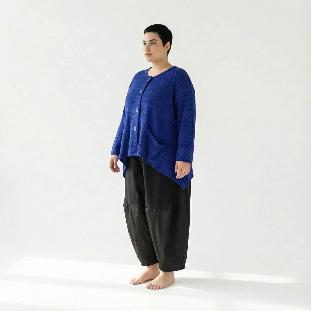 AKH Fashion 118 Veste, Bleu Roi