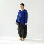 AKH Fashion 118 Veste, Bleu Roi