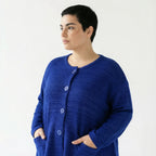 AKH Fashion 118 Veste, Bleu Roi
