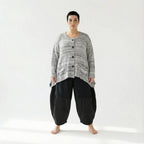 AKH Fashion 118 Veste, Blanc-Noir