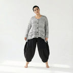 AKH Fashion 118 Veste, Blanc-Noir