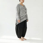AKH Fashion 118 Veste, Blanc-Noir