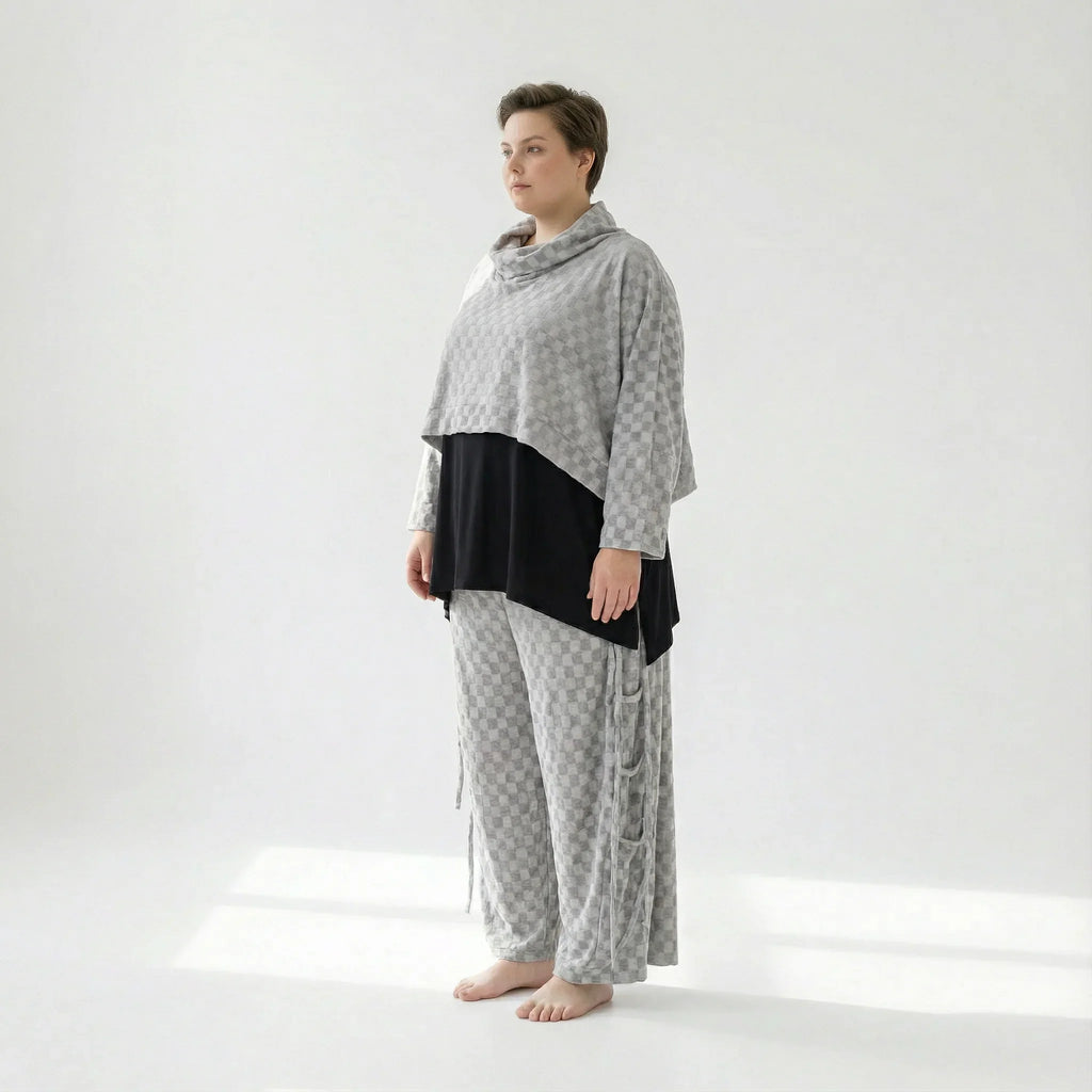 AKH Fashion 7011R Sur-vêtement, Gris