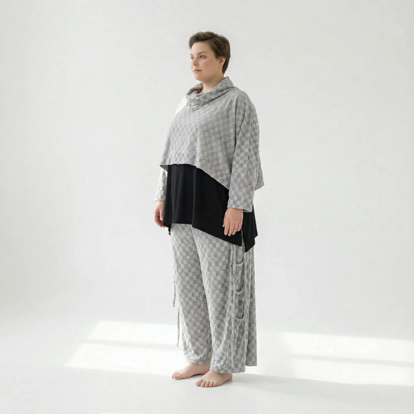 AKH Fashion 7125 Hose, Grau