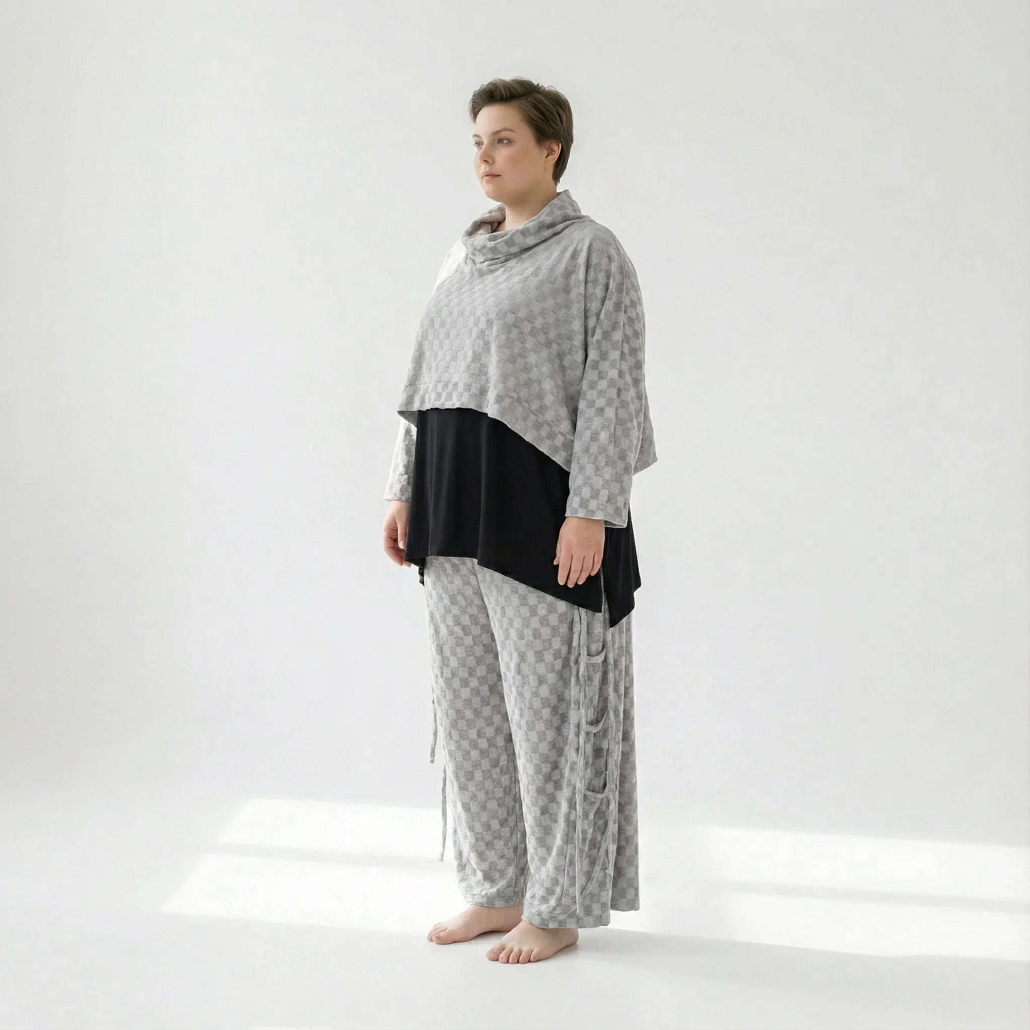 AKH Fashion 7125 Pantalon, Gris