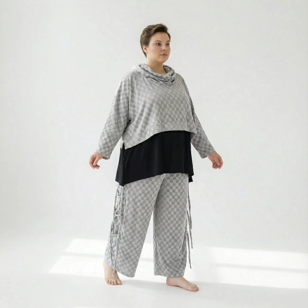 AKH Fashion 7011R Sur-vêtement, Gris
