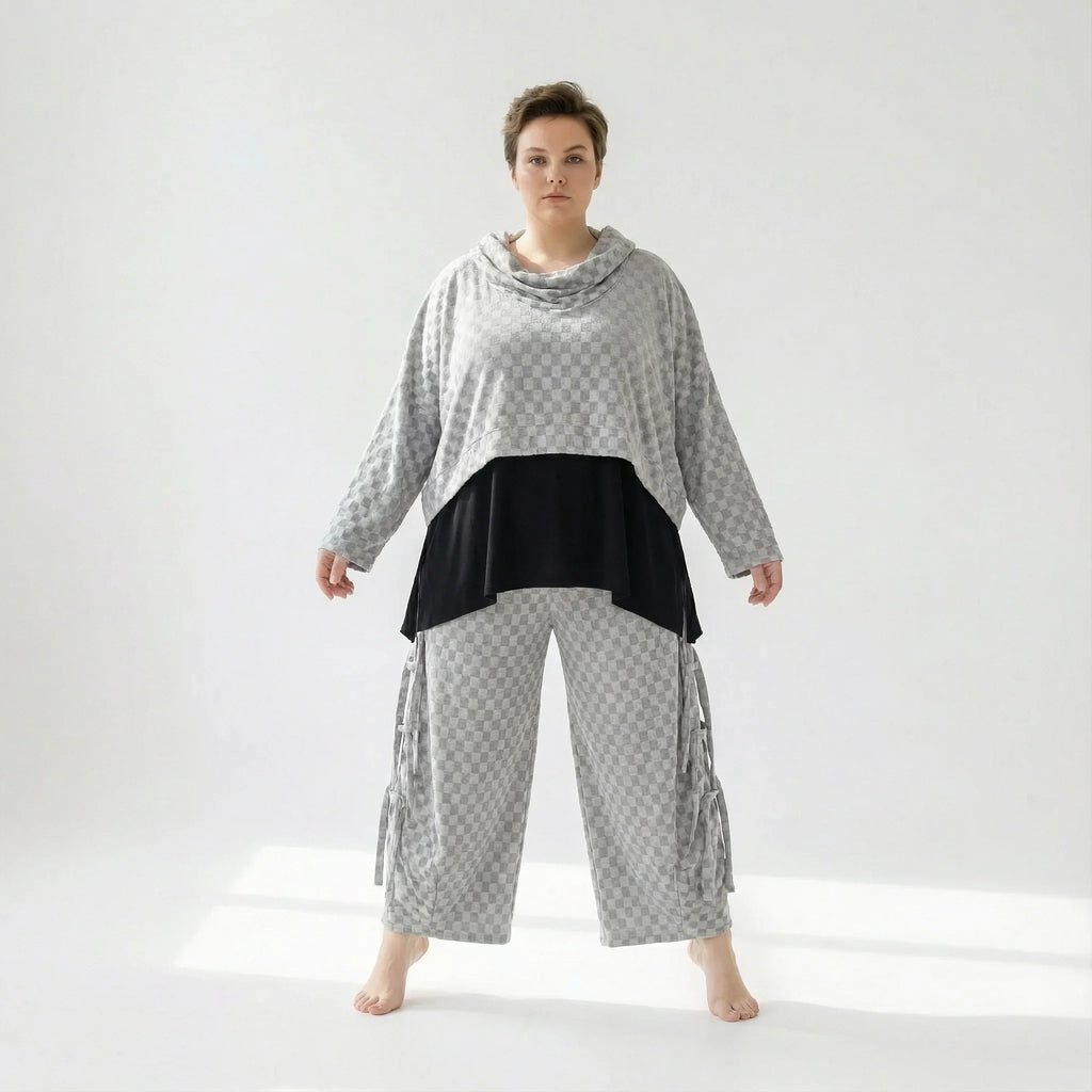 AKH Fashion 7011R Sur-vêtement, Gris