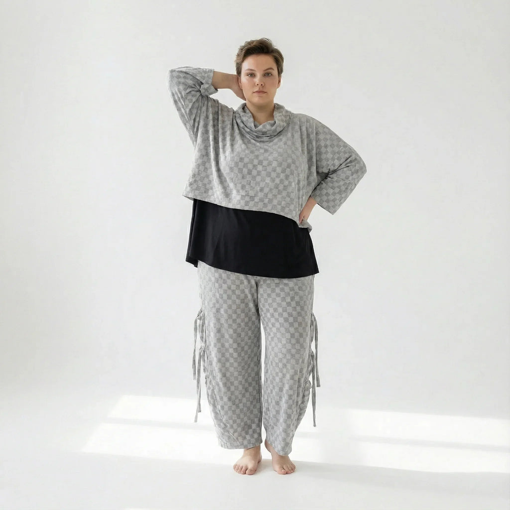 AKH Fashion 7011R Sur-vêtement, Gris