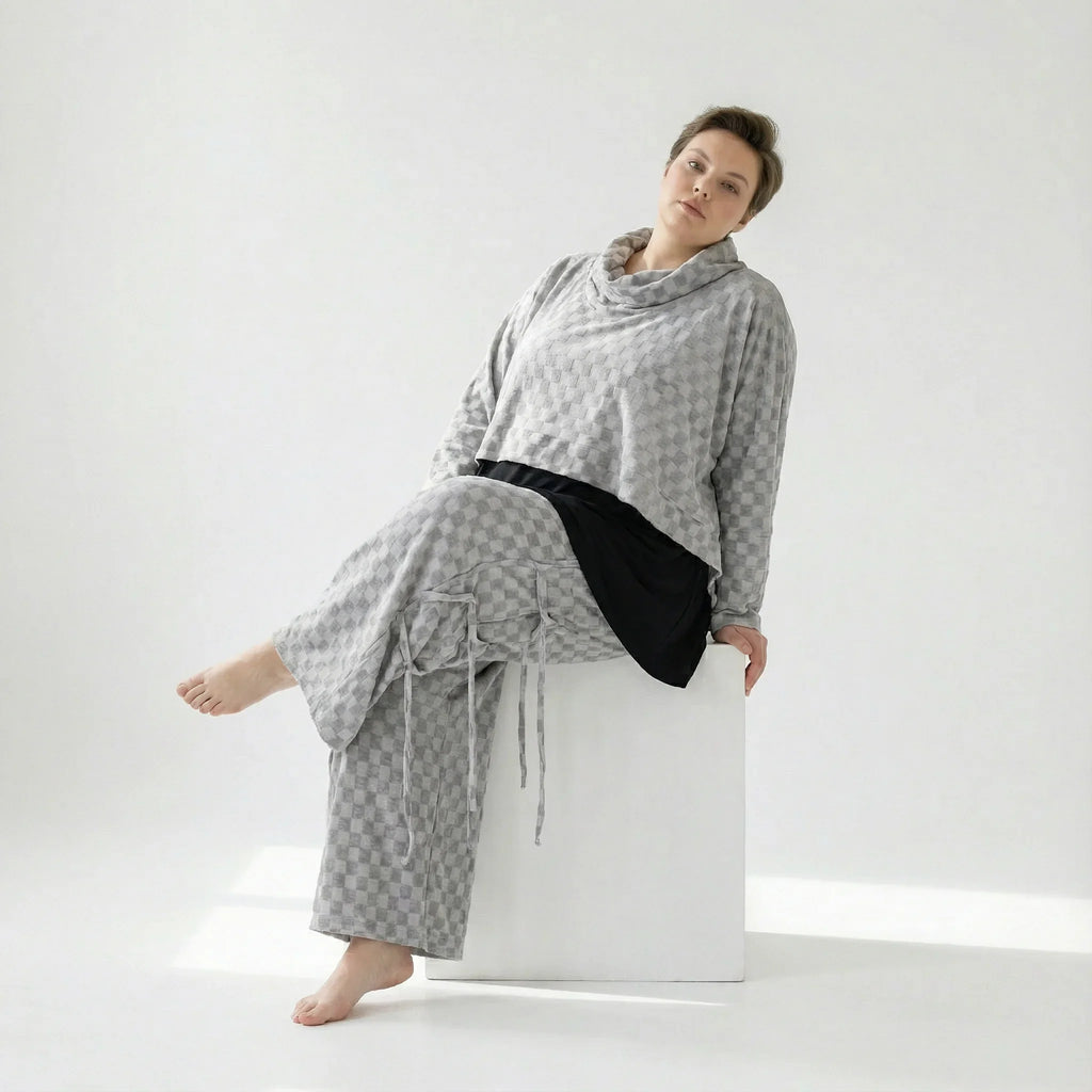 AKH Fashion 7011R Sur-vêtement, Gris