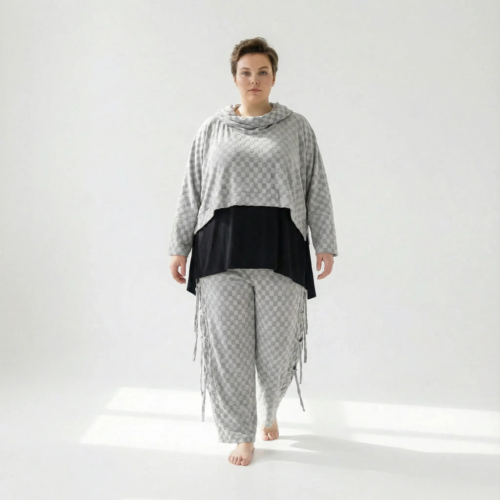 AKH Fashion 7011R Sur-vêtement, Gris