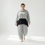 AKH Fashion 7011R Sur-vêtement, Gris