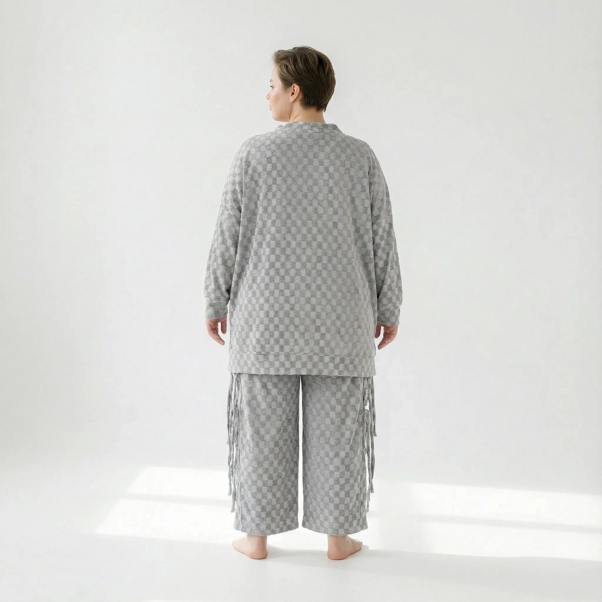 AKH Fashion 7124 Big Shirt, gris