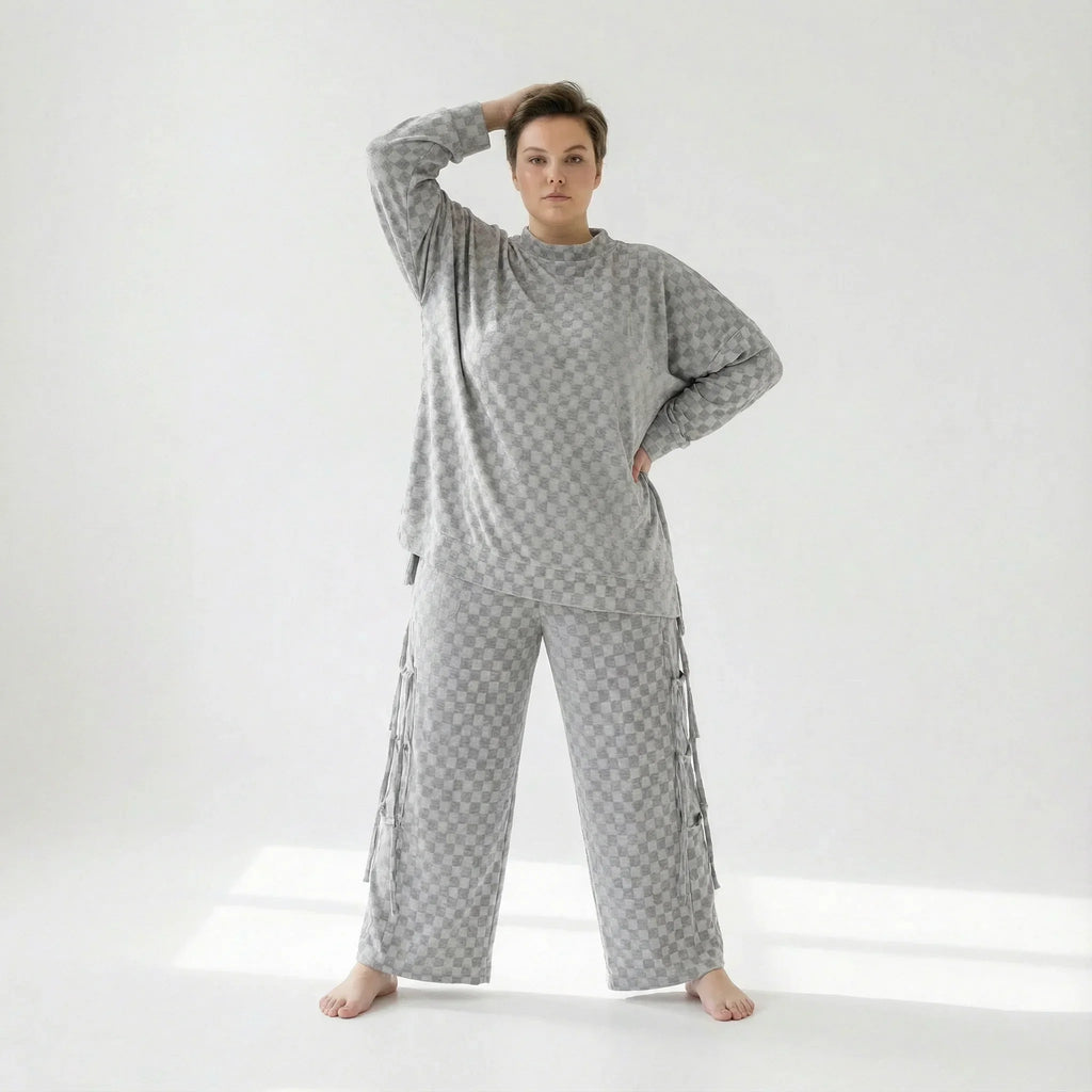 AKH Fashion 7124 Big Shirt, gris