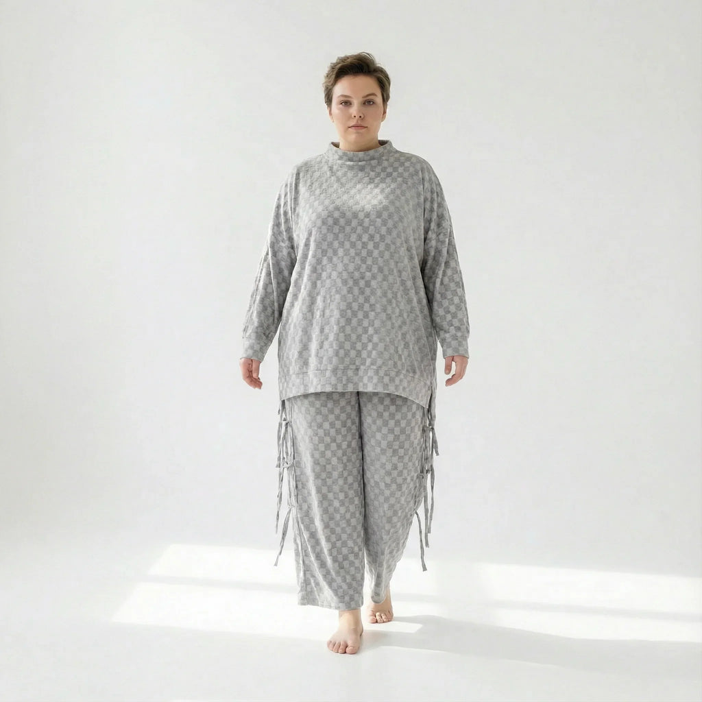 AKH Fashion 7124 Big Shirt, gris