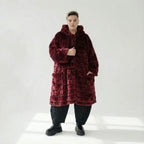 AKH Fashion 6280 Manteau, rouge bordeaux
