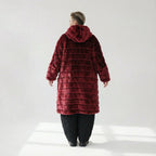 AKH Fashion 6280 Manteau, rouge bordeaux