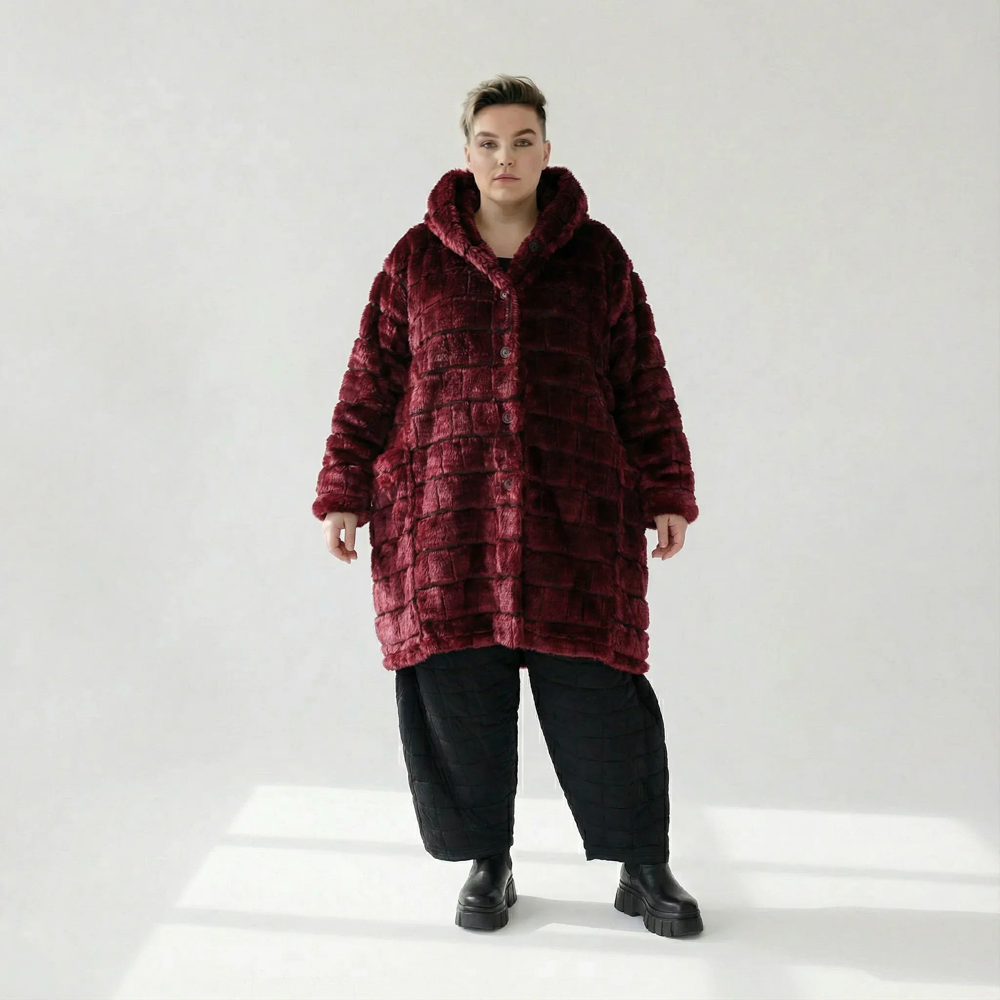 AKH Fashion 6660 Veste, Bordeaux