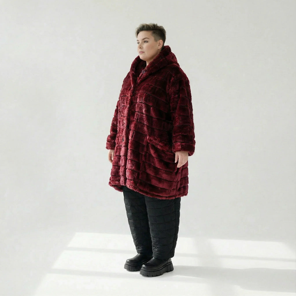 AKH Fashion 6660 Veste, Bordeaux