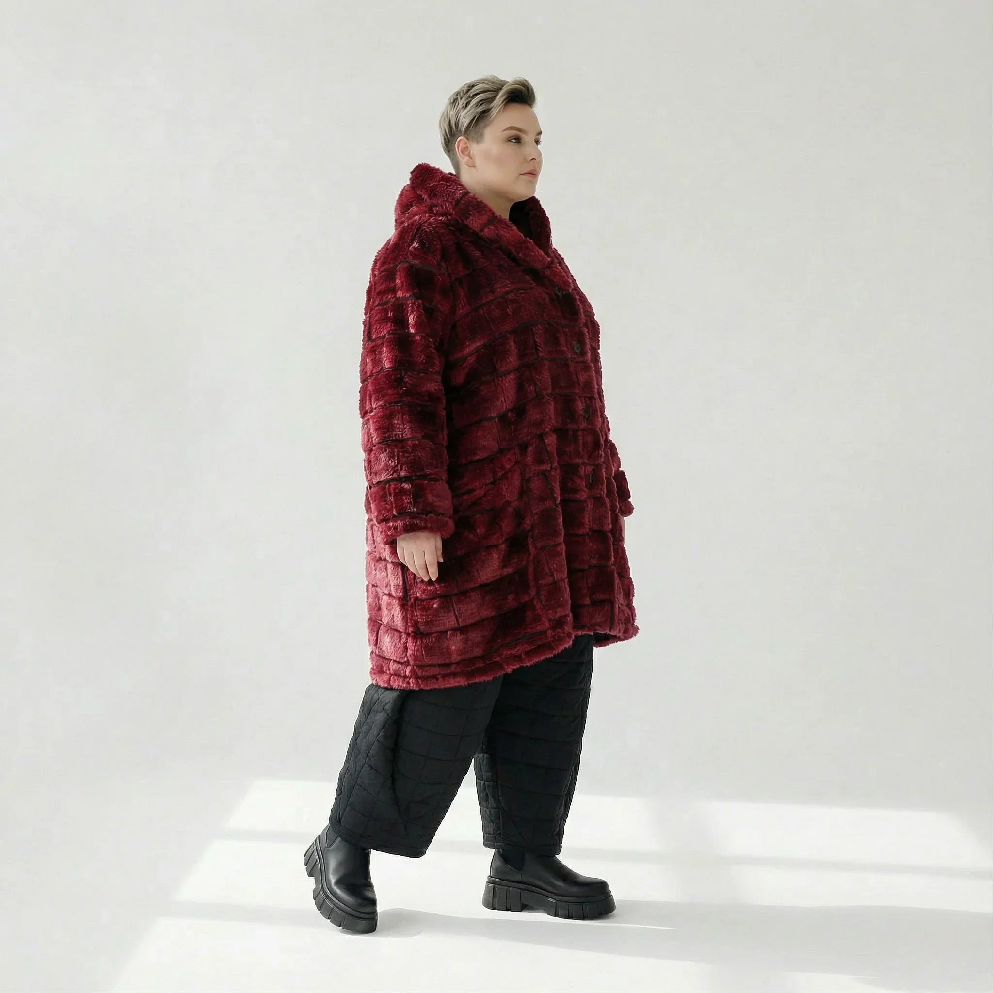 AKH Fashion 6660 Veste, Bordeaux