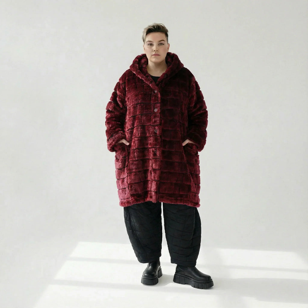 AKH Fashion 6660 Veste, Bordeaux