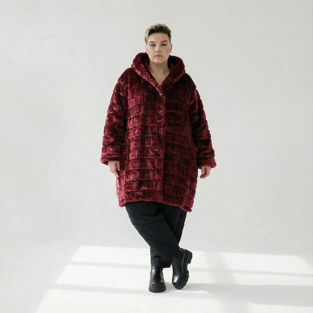 AKH Fashion 6660 Veste, Bordeaux