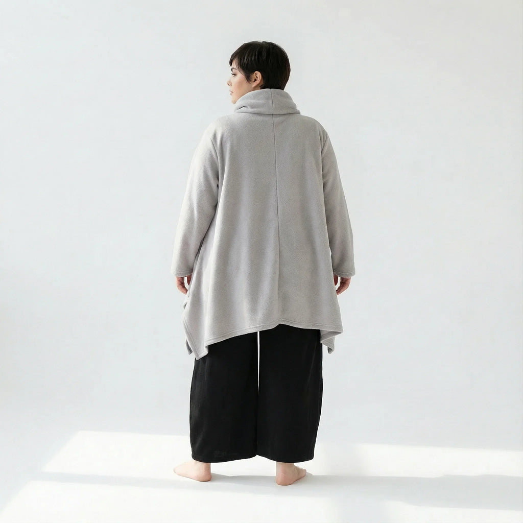 AKH Fashion 3371 Big Shirt, Gris clair