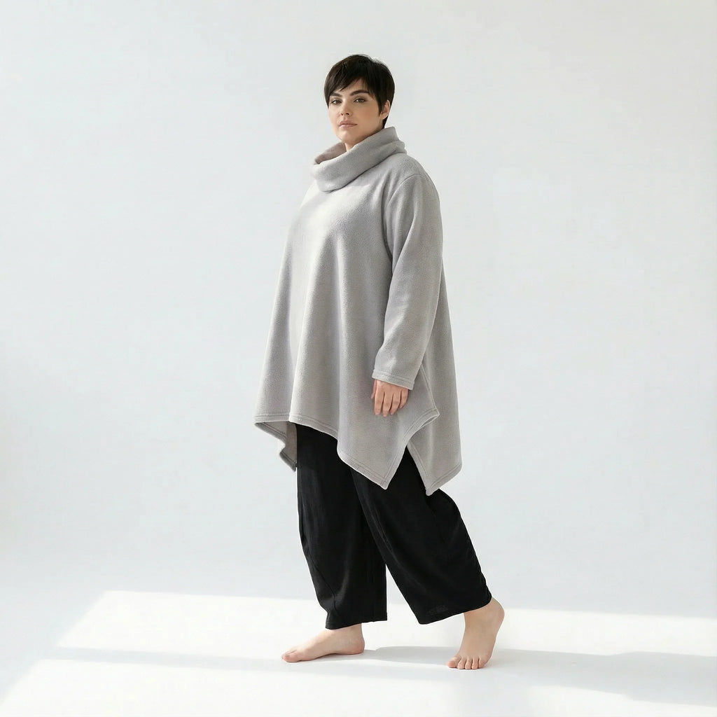 AKH Fashion 3371 Big Shirt, Gris clair