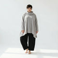 AKH Fashion 3371 Big Shirt, Gris clair