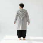 AKH Fashion 6272 Veste, Gris clair