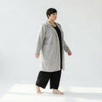 AKH Fashion 6272 Veste, Gris clair
