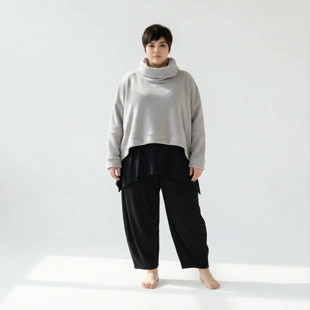 AKH Fashion 7011R Jeté, Gris clair