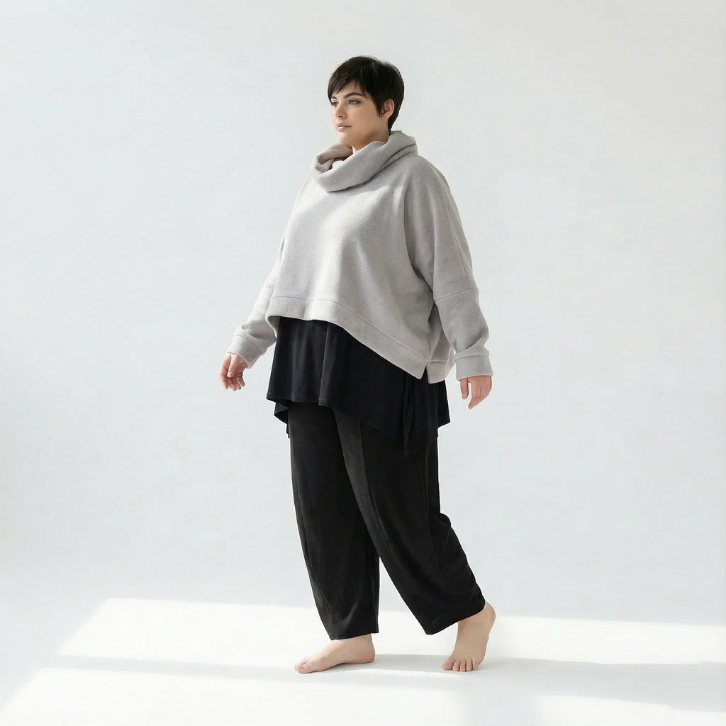 AKH Fashion 7011R Jeté, Gris clair