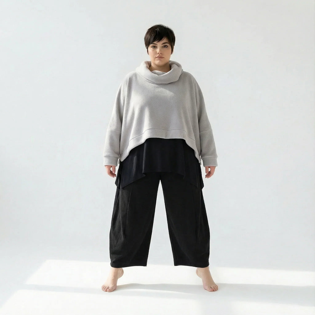 AKH Fashion 7011R Jeté, Gris clair