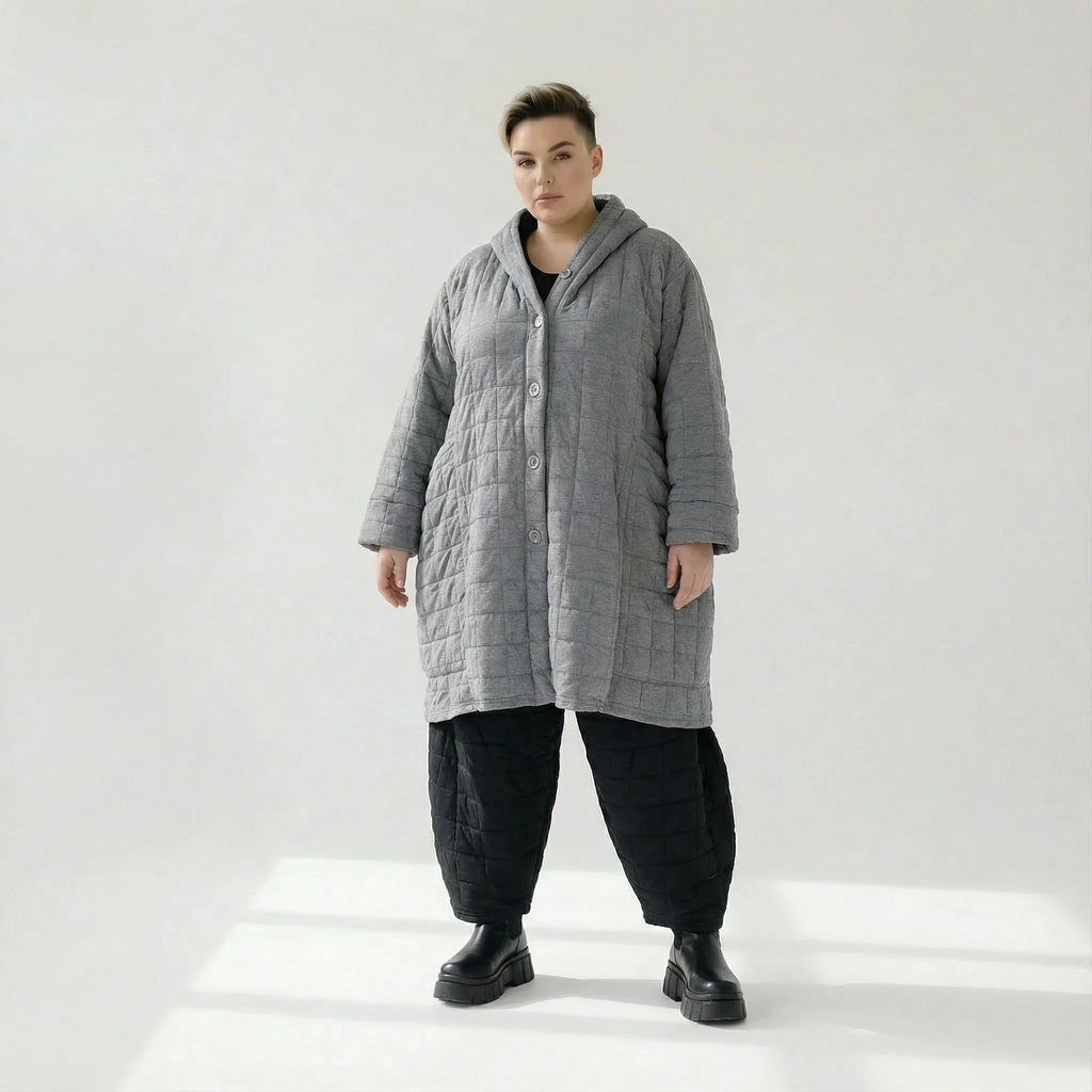 AKH Fashion 6600 Manteau, Gris