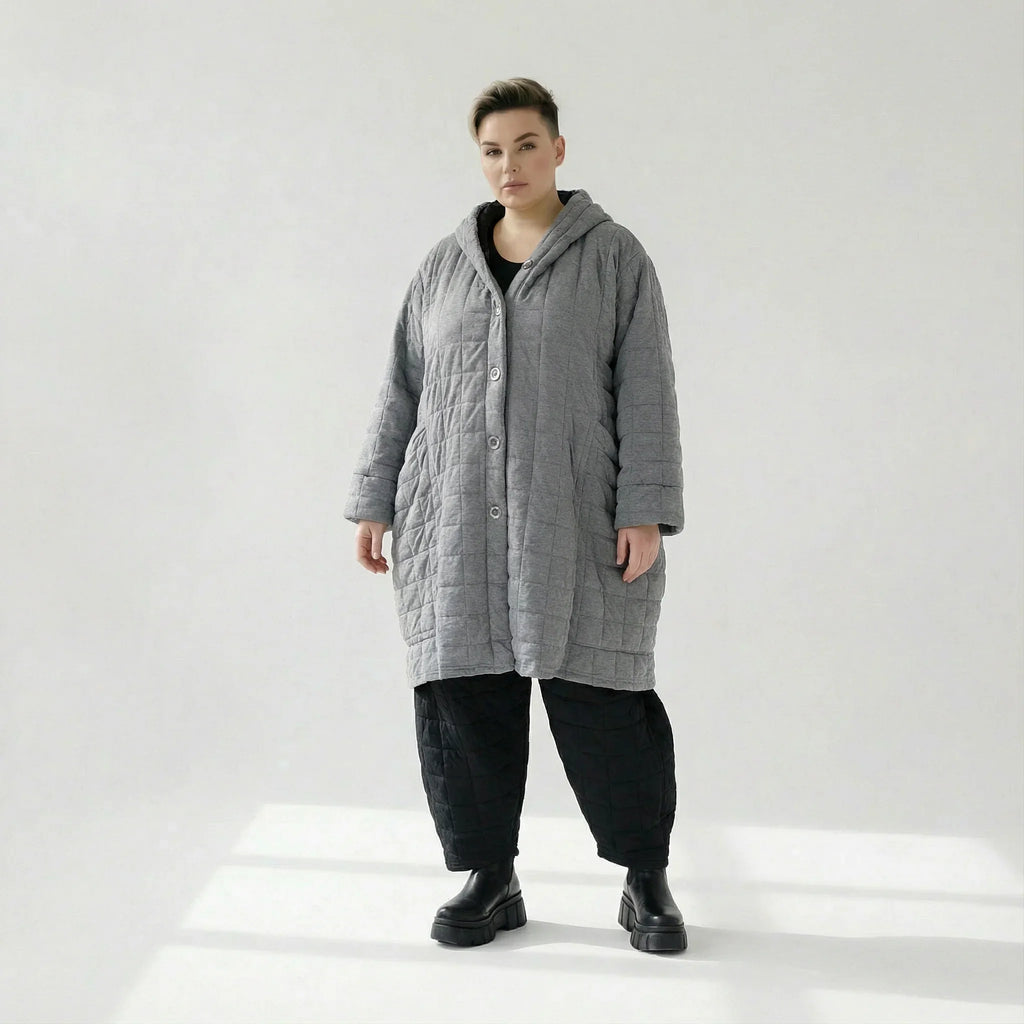 AKH Fashion 6600 Manteau, Gris