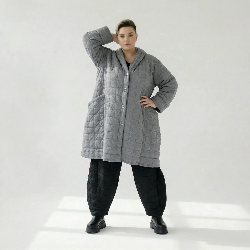 AKH Fashion 6600 Manteau, Gris