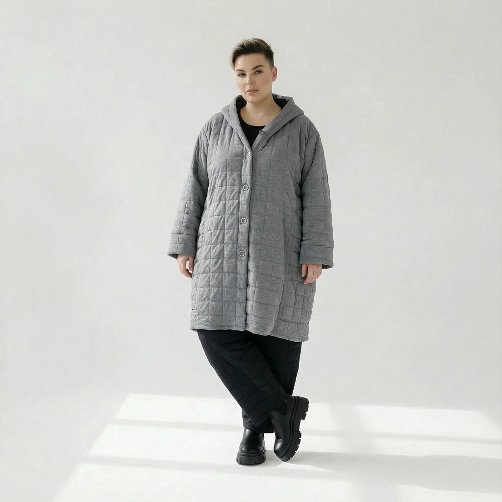 AKH Fashion 6600 Manteau, Gris