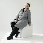 AKH Fashion 6600 Manteau, Gris