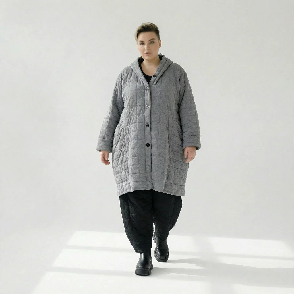 AKH Fashion 6600 Manteau, Gris