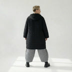 Manteau AKH Fashion 6600, Noir