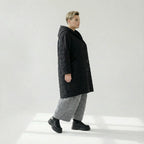 Manteau AKH Fashion 6600, Noir