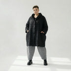 Manteau AKH Fashion 6600, Noir
