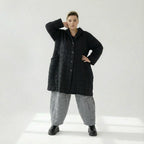 Manteau AKH Fashion 6600, Noir